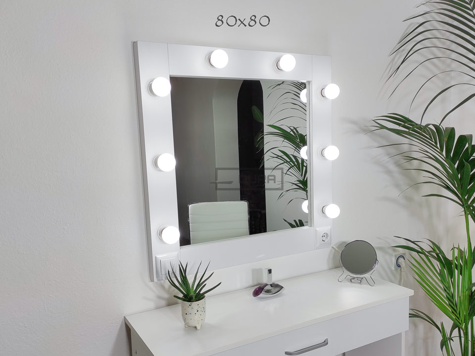 3-80x80-Ogledalo-za-šminkanje-sa-ramom-sijalicama-kozmetičko-holivudsko-pozorišno-MakeUp-mirror-zrcalo