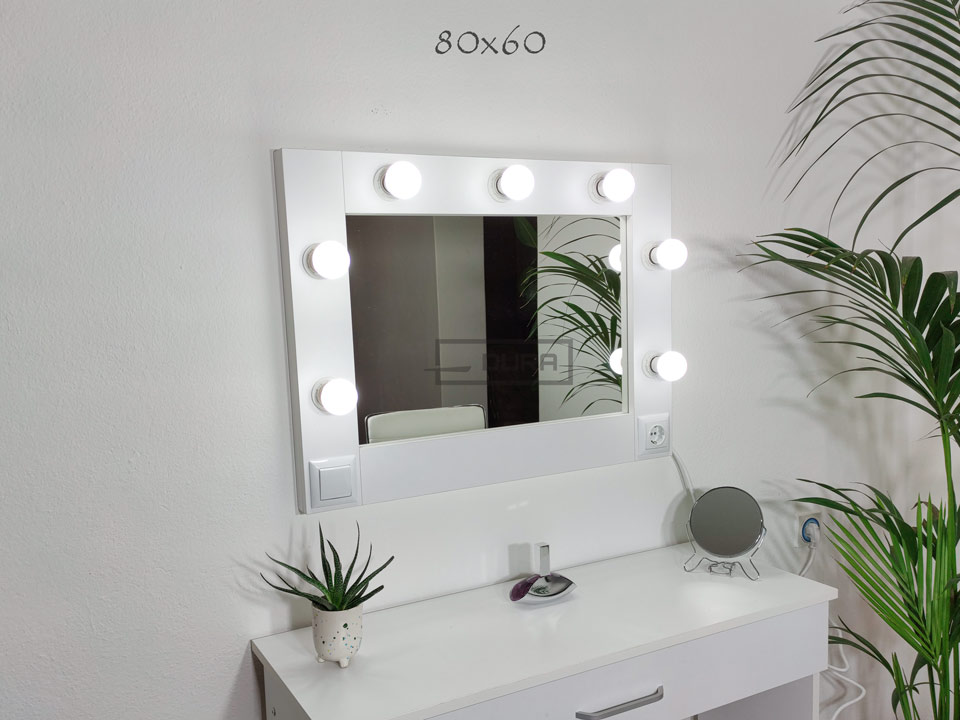 4-80x60-Ogledalo-za-šminkanje-sa-ramom-sijalicama-kozmetičko-holivudsko-pozorišno-MakeUp-mirror-zrcalo